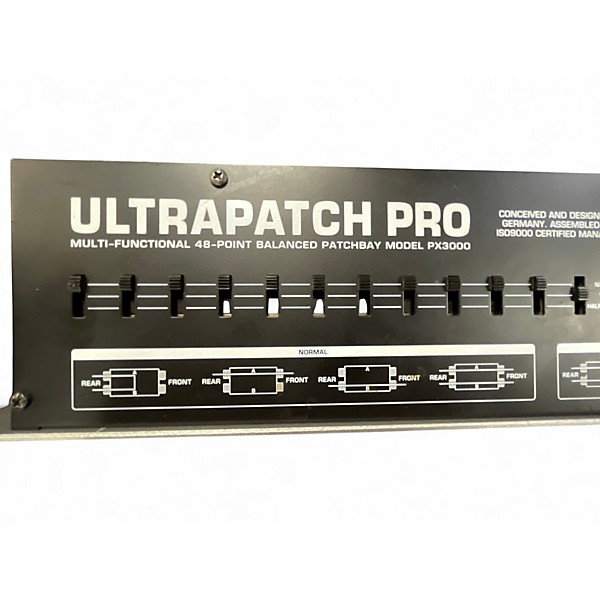 Used Behringer PX3000 Ultrapatch Pro Patch Bay
