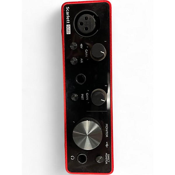 Used Focusrite Scarlett Solo Gen 3 Audio Interface