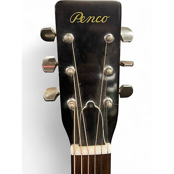 Used Penco A6 Natural Acoustic Guitar