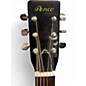 Used Penco A6 Natural Acoustic Guitar