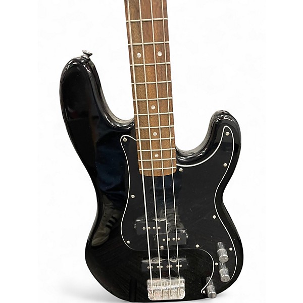 Used Squier Affinity Precision Bass Black Electric Bass Guitar