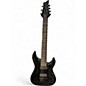 Used Schecter Guitar Research Hellraiser C7 7 String Black Solid Body Electric Guitar thumbnail