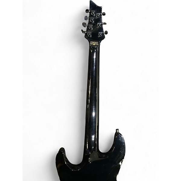 Used Schecter Guitar Research Hellraiser C7 7 String Black Solid Body Electric Guitar