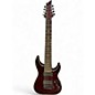 Used Schecter Guitar Research HELLRAISER C8 Black Cherry Solid Body Electric Guitar thumbnail