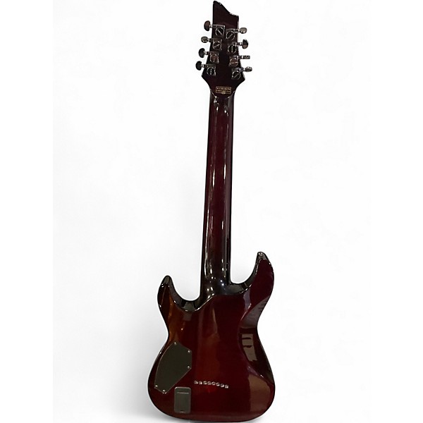 Used Schecter Guitar Research HELLRAISER C8 Black Cherry Solid Body Electric Guitar