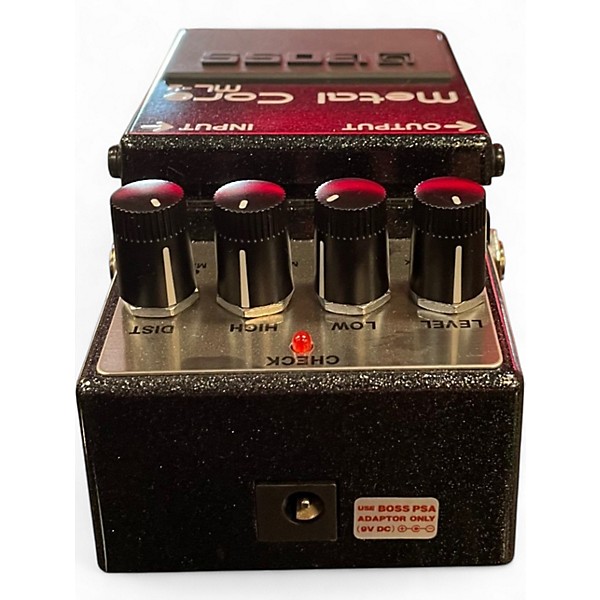 Used BOSS ML2 Metal Core Distortion Effect Pedal