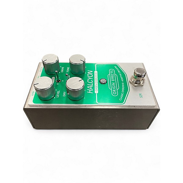 Used Origin Effects Halcyon Green Overdrive Effect Pedal