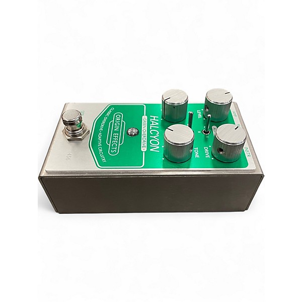 Used Origin Effects Halcyon Green Overdrive Effect Pedal