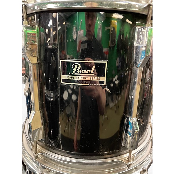 Used Pearl 5 Piece Export Black Drum Kit