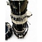 Used Pearl 5 Piece Export Black Drum Kit