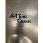 Used SABIAN 18in AA Thin Crash Cymbal
