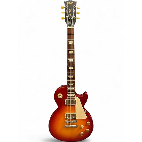 Used Gibson Les Paul Tribute Heritage Cherry Sunburst Solid Body Electric Guitar