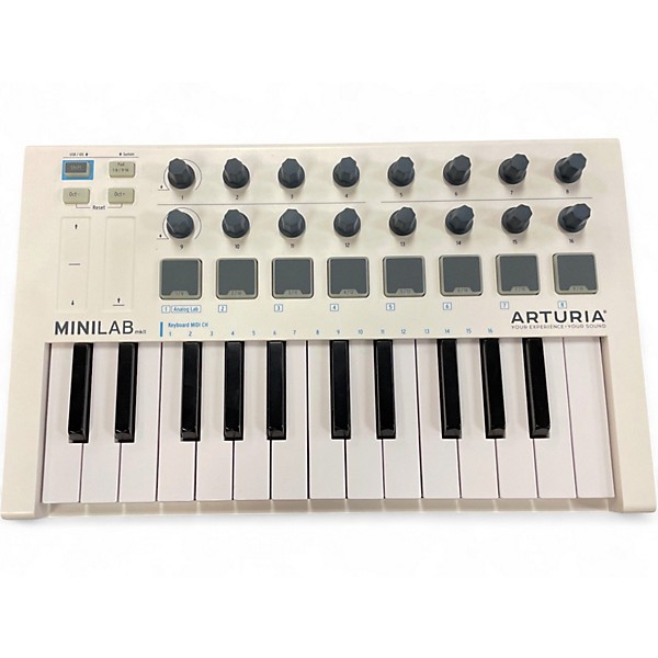 Used Arturia Minilab MKII MIDI Controller