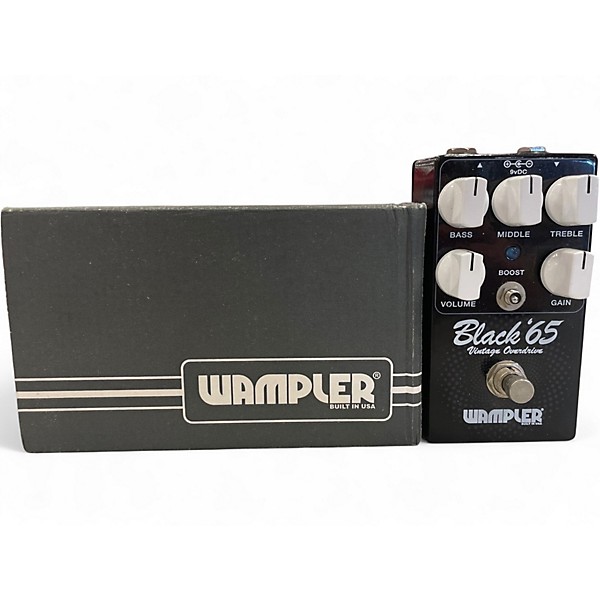 Used Wampler BLACK '65 VINTAGE OVERDRIVE Effect Pedal