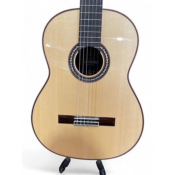 Used 2020 Cordoba C12 CD Natural Classical Acoustic Guitar