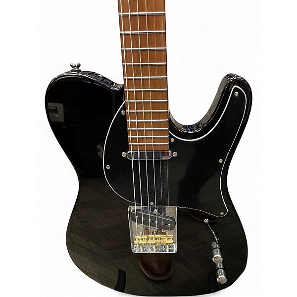 Used Balaguer Woodman Black Solid Body Electric Guitar
