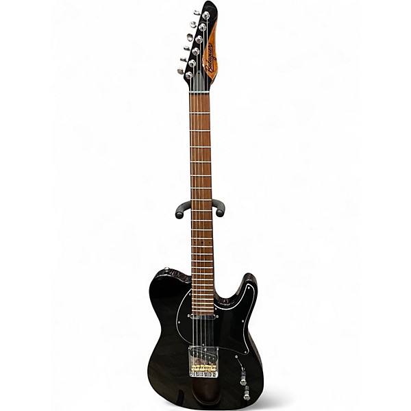 Used Balaguer Woodman Black Solid Body Electric Guitar