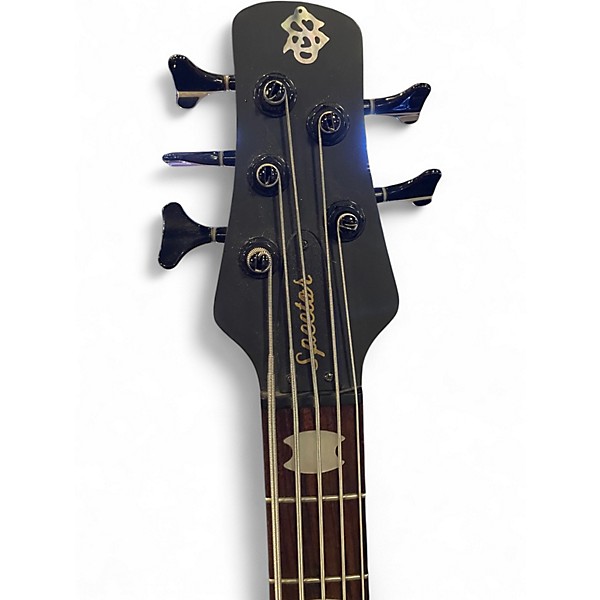 Used Spector Euro 5LX Neon Green Electric Bass Guitar