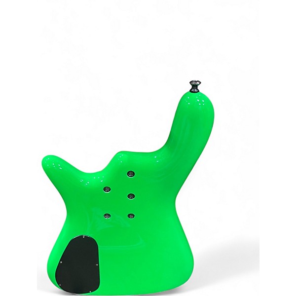 Used Spector Euro 5LX Neon Green Electric Bass Guitar