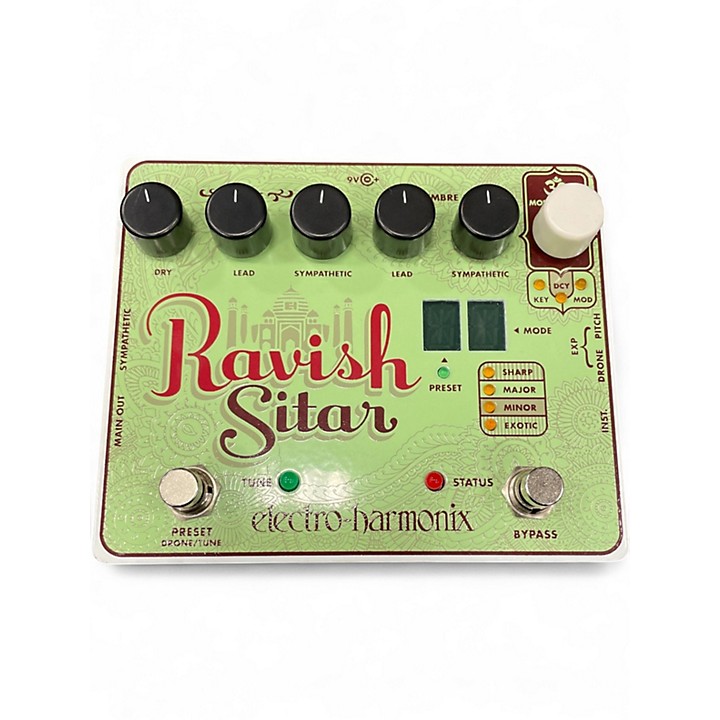Used Electro-Harmonix Ravish Sitar Effect Pedal | Guitar Center