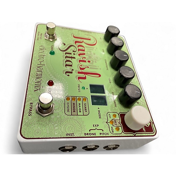 Used Electro-Harmonix Ravish Sitar Effect Pedal