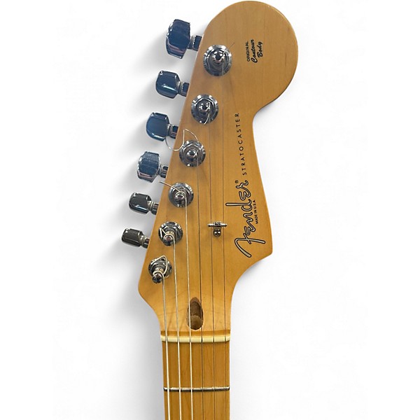 Used 2004 Fender 50th Anniversary American Stratocaster Cherry Red Solid Body Electric Guitar