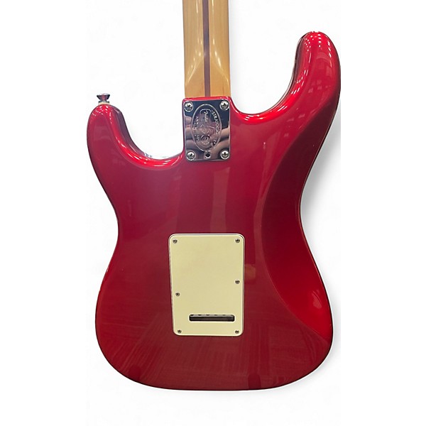 Used 2004 Fender 50th Anniversary American Stratocaster Cherry Red Solid Body Electric Guitar