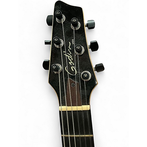 Used Godin XTSA HSH 13-Pin Trans Black Solid Body Electric Guitar