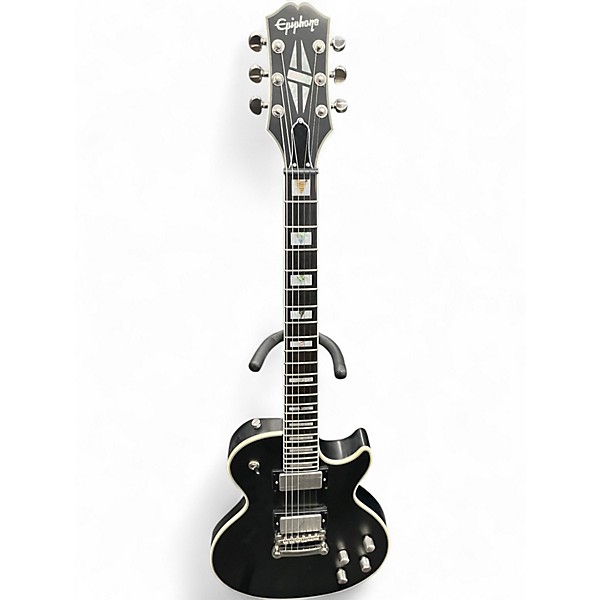 Used Epiphone les paul prophecy black satin Solid Body Electric Guitar