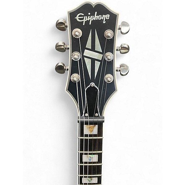 Used Epiphone les paul prophecy black satin Solid Body Electric Guitar