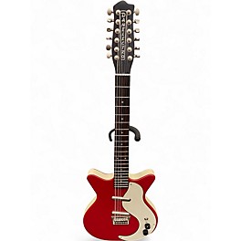 Used Danelectro 12SDC 12-String Dakota Red Solid Body Electric Guitar