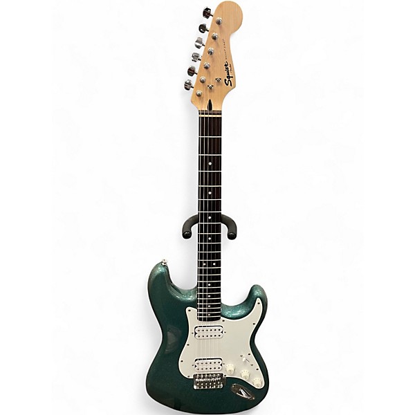 Used Squier Bullet HH Emerald Green Solid Body Electric Guitar