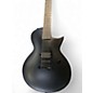 Used ESP EC-Black Metal Black Solid Body Electric Guitar