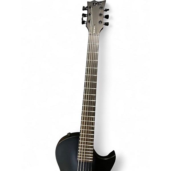 Used ESP EC-Black Metal Black Solid Body Electric Guitar