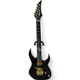 Used 2026 Solar Guitars SR1.6AFRMN Midnight Black Solid Body Electric Guitar