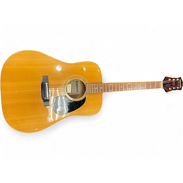 Used Epiphone FT 140 Natural Acoustic Guitar
