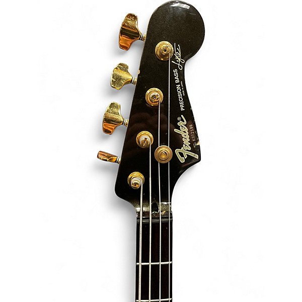 Vintage 1989 Fender CONTEMPORARY P BASS Black Electric Bass Guitar