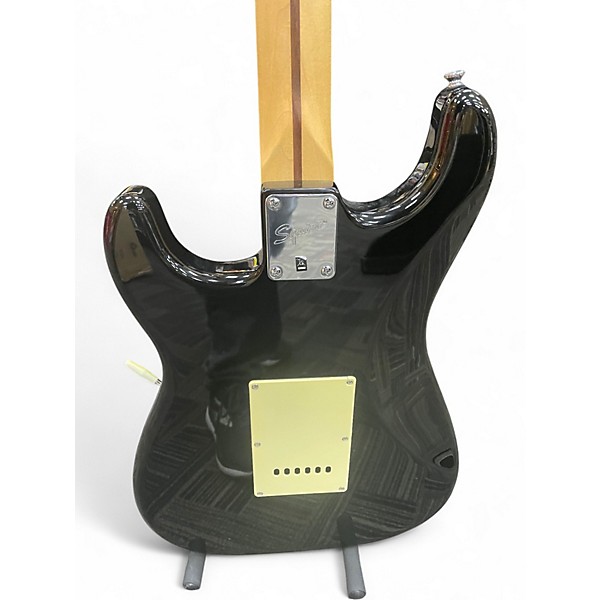 Used Squier Bullet Stratocaster Black Solid Body Electric Guitar