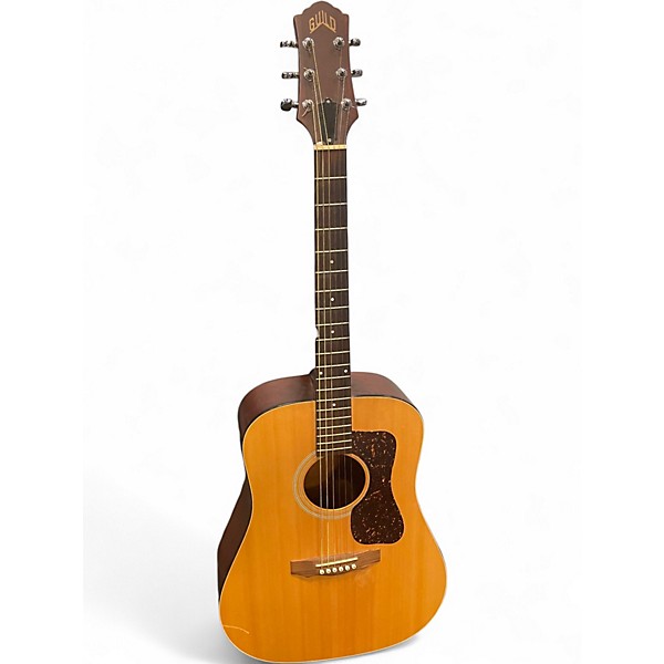Used Guild D4-NT Natural Acoustic Guitar