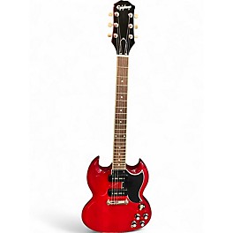 Used Epiphone SG Special P-90 Cherry Solid Body Electric Guitar