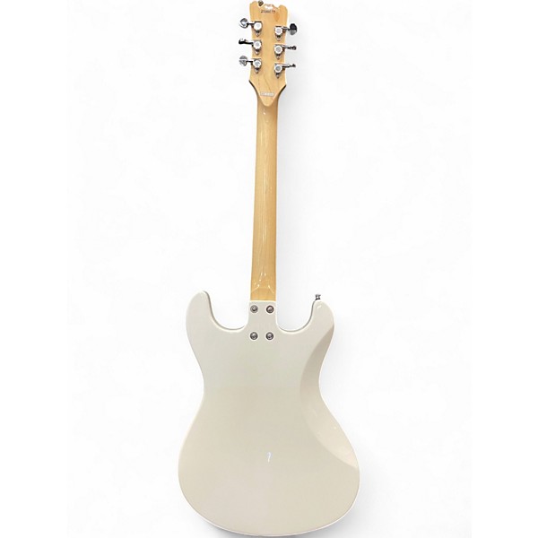 Used Eastwood MACH TWO Classic White Solid Body Electric Guitar