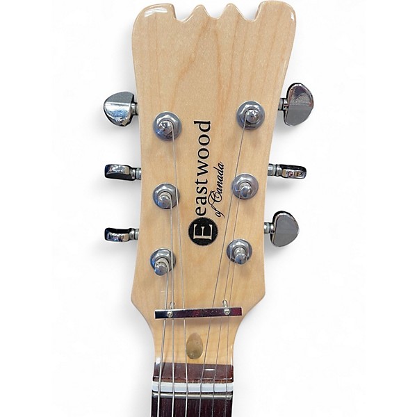 Used Eastwood MACH TWO Classic White Solid Body Electric Guitar