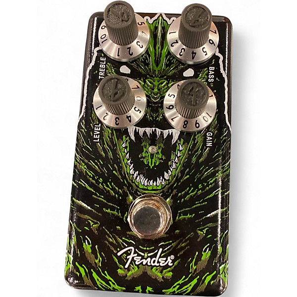 Used Fender GODZILLA DISTORTION Effect Pedal