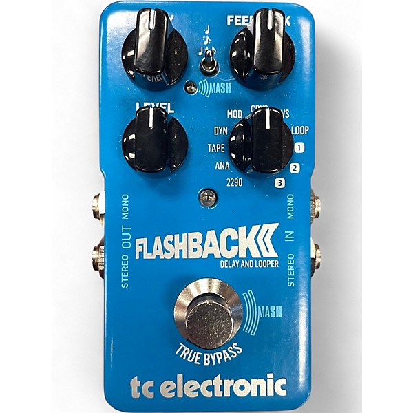 Used TC Electronic Flashback Delay And Looper Effect Pedal