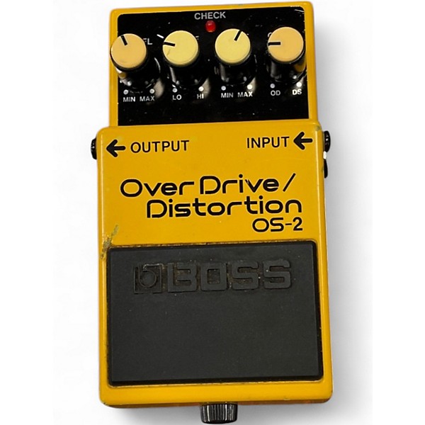 Used BOSS OS2 Overdrive Distortion Effect Pedal