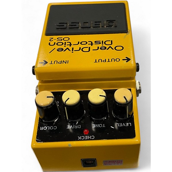 Used BOSS OS2 Overdrive Distortion Effect Pedal
