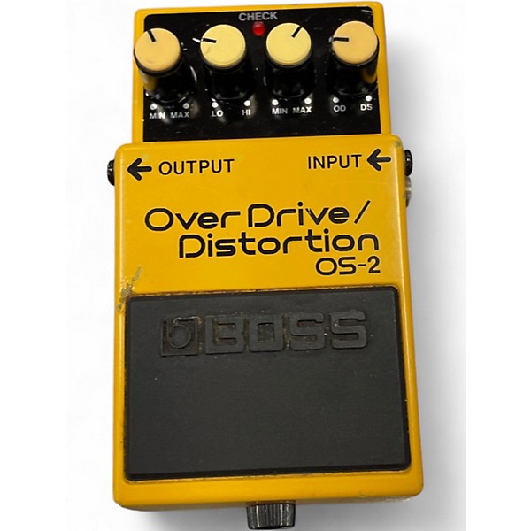 Used BOSS OS2 Overdrive Distortion Effect Pedal