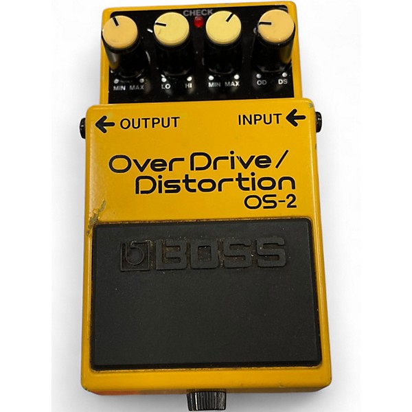 Used BOSS OS2 Overdrive Distortion Effect Pedal