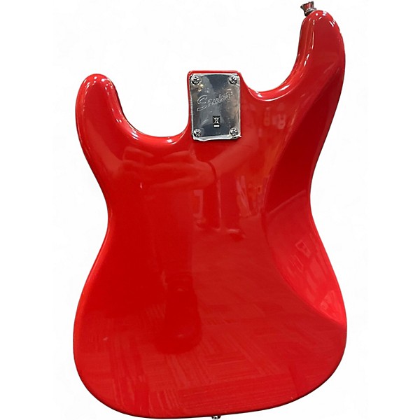 Used Squier Bullet Stratocaster Dakota Red Solid Body Electric Guitar