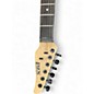 Used Lyx Pro SSS S style Trans Red Solid Body Electric Guitar
